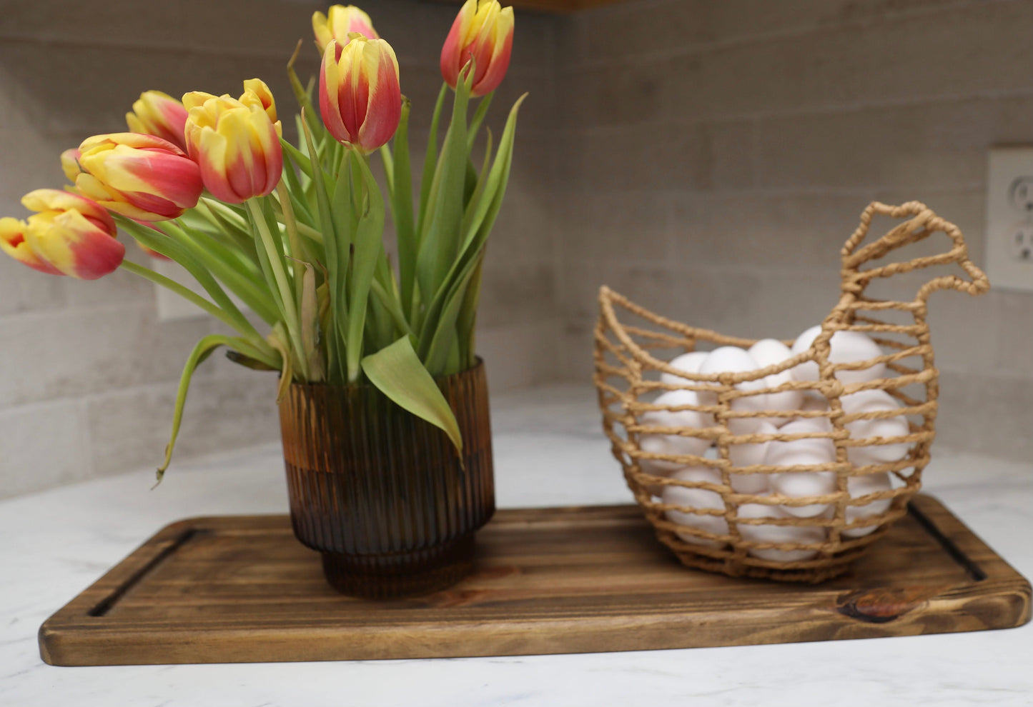 Decorative Rectangular Display Tray | 22”L x 7.5”W