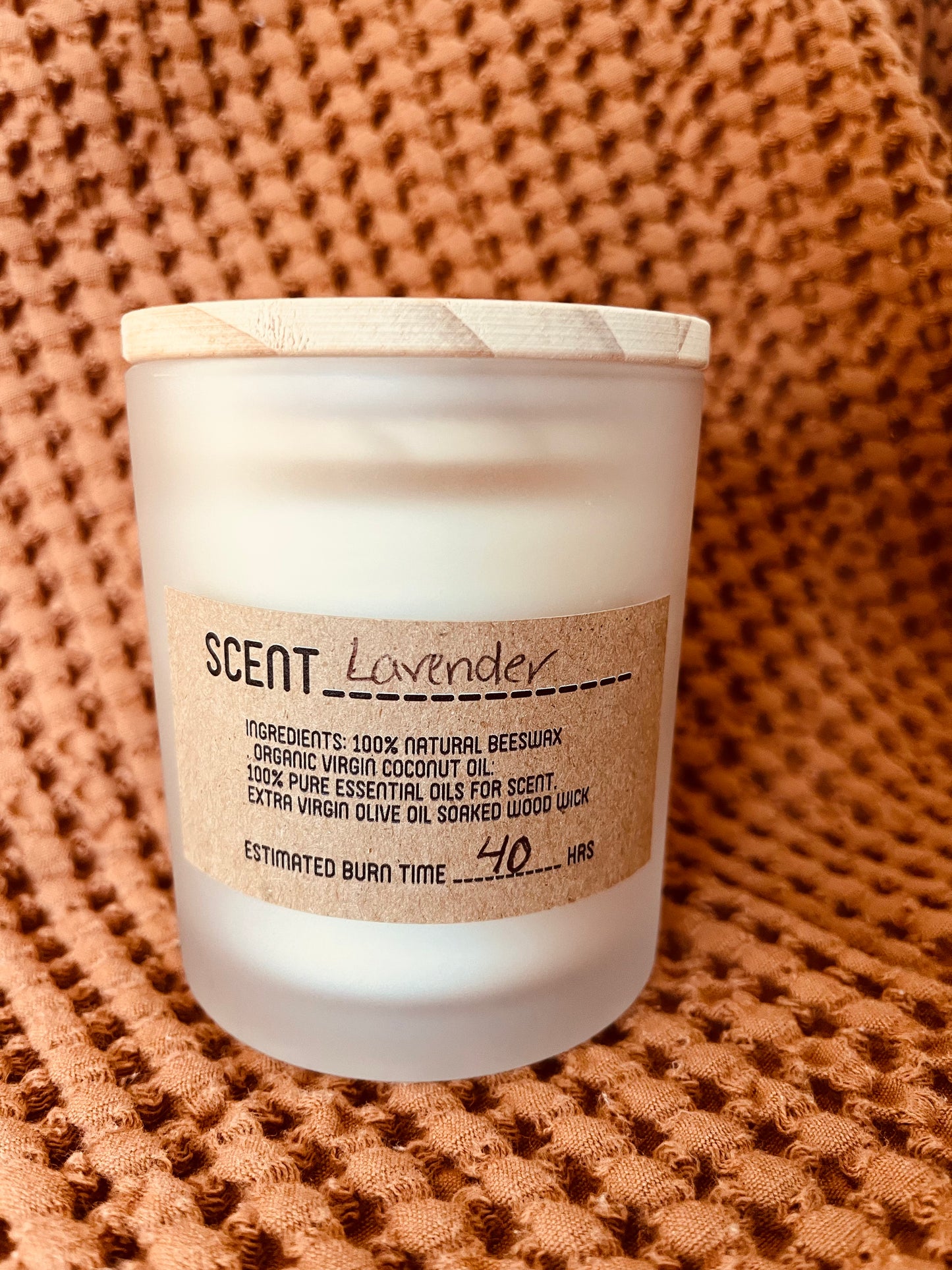 100% Pure & Natural Beeswax 6 OZ Candles | Frosted Glass - Woodland Haven Designs Woodland Haven Designs Geranium Rose Woodland Haven Designs 100% Pure & Natural Beeswax 6 OZ Candles | Frosted Glass