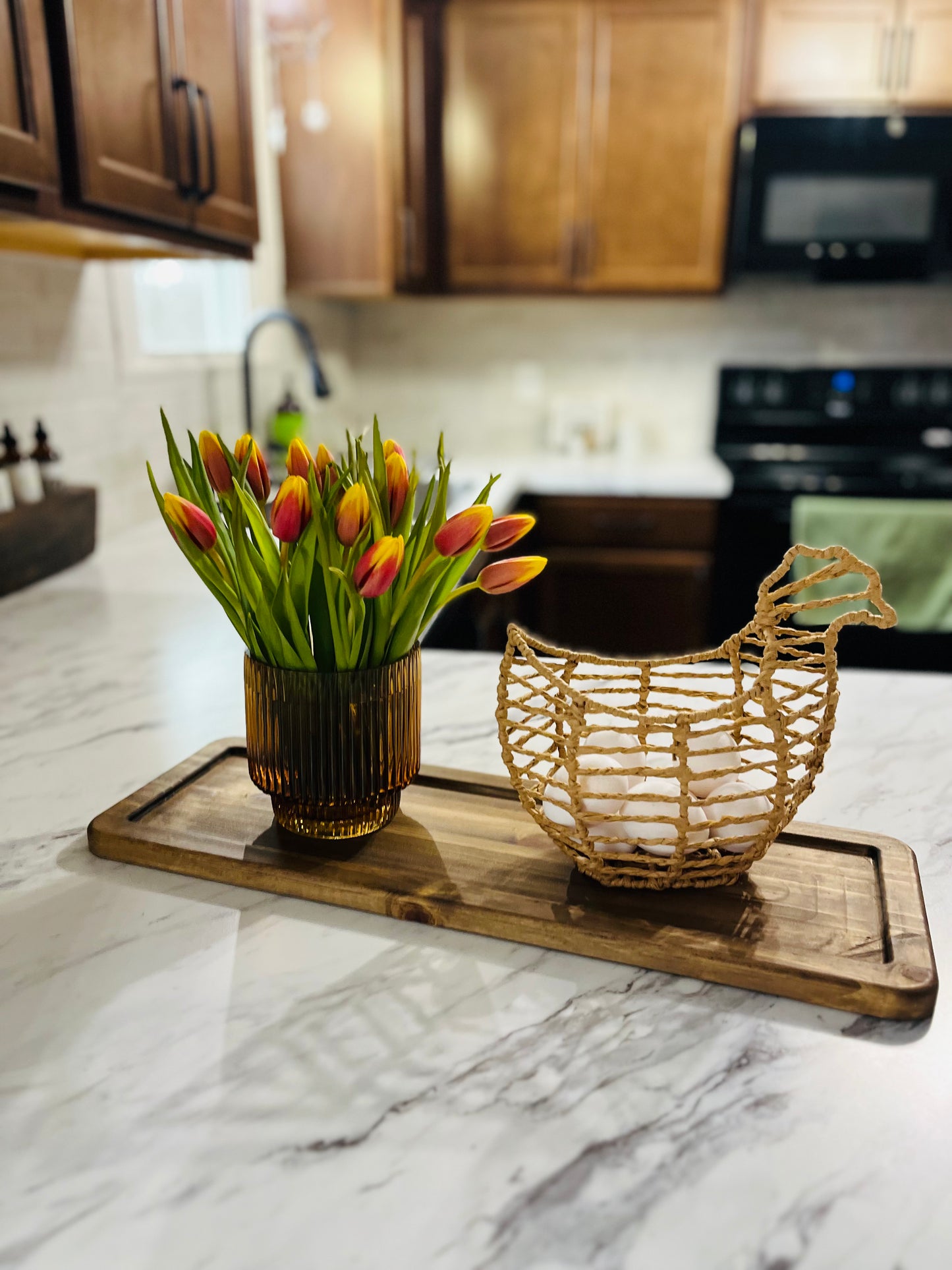 Decorative Rectangular Display Tray | 22”L x 7.5”W
