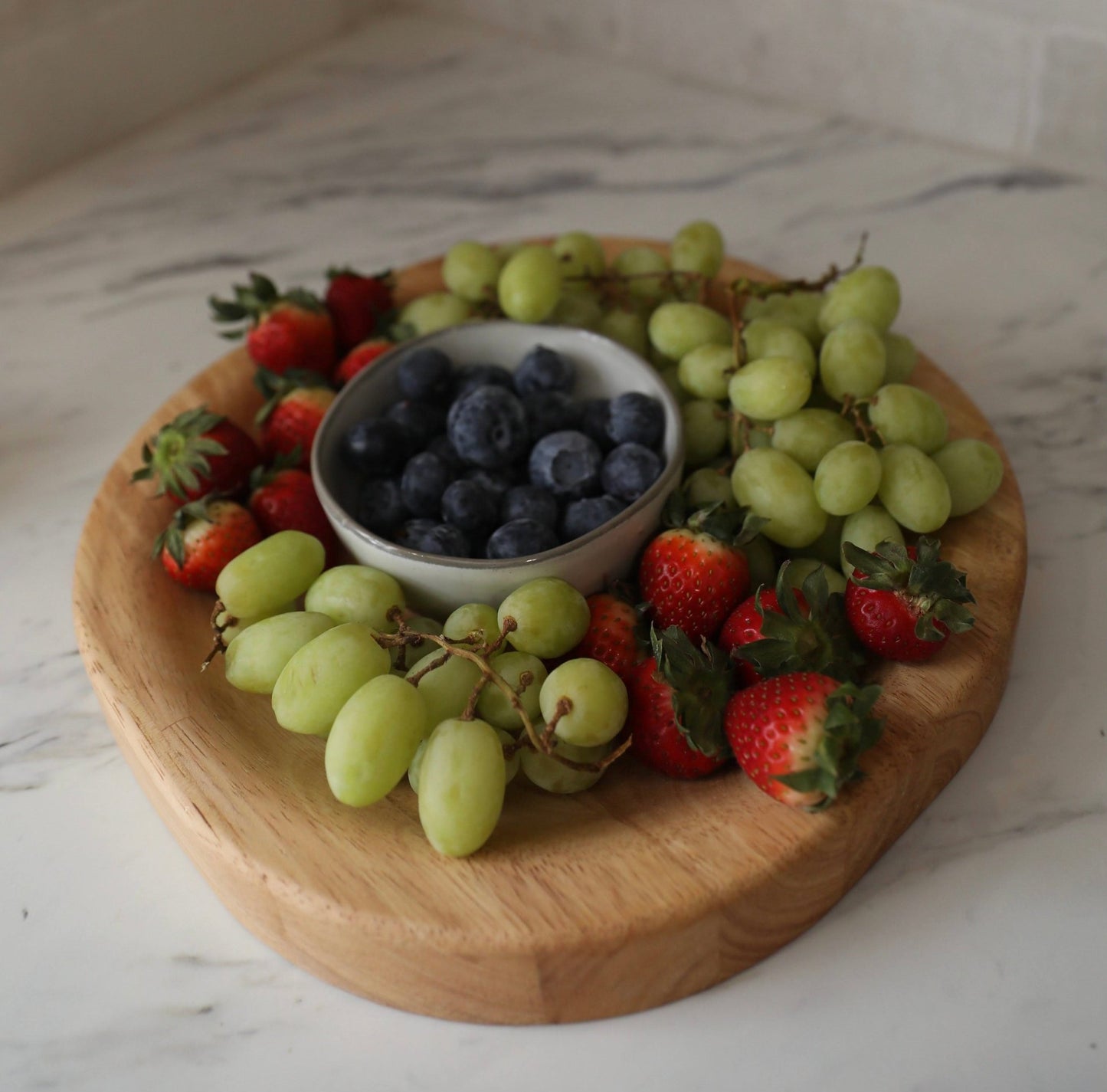 Decorative Dished Charcuterie Tray | 11.5" Diameter - Woodland Haven Designs Woodland Haven Designs Default Title Woodland Haven Designs Decorative Dished Charcuterie Tray | 11.5" Diameter