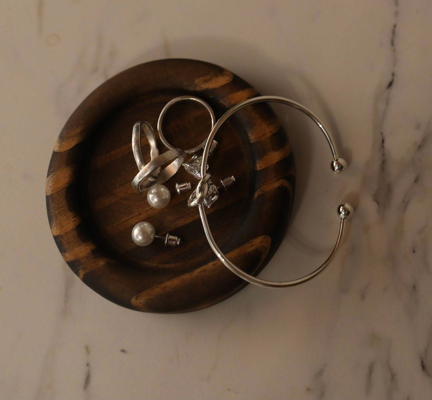 Jewelry Storage Tray | 3.5" Diameter - Woodland Haven Designs Woodland Haven Designs Default Title Woodland Haven Designs Jewelry Storage Tray | 3.5" Diameter