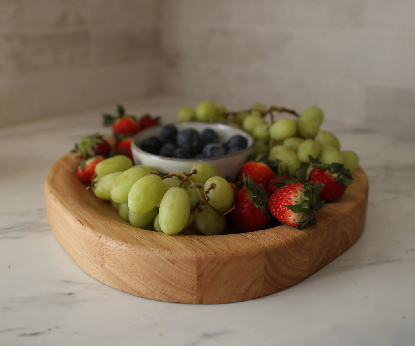 Decorative Dished Charcuterie Tray | 11.5" Diameter